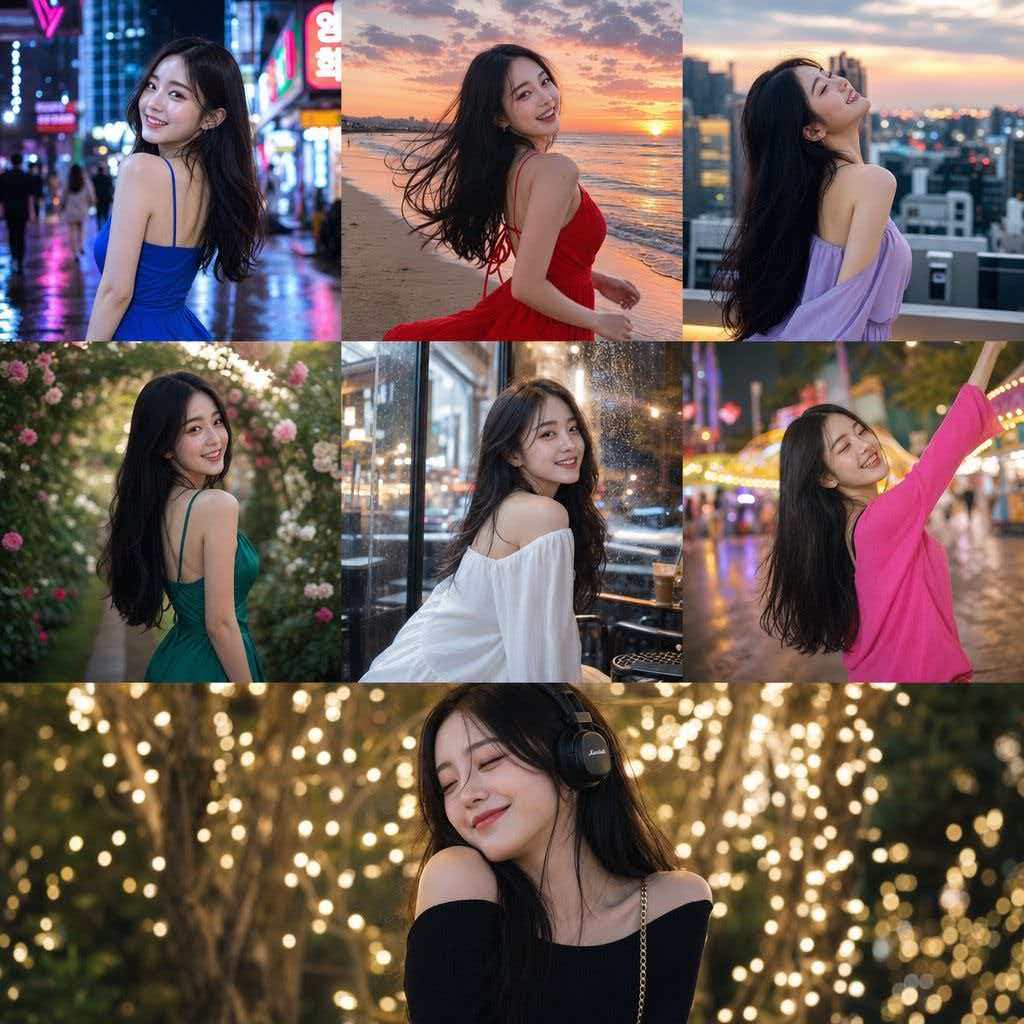 Korean Girl Cinematic Lifestyle Photos
