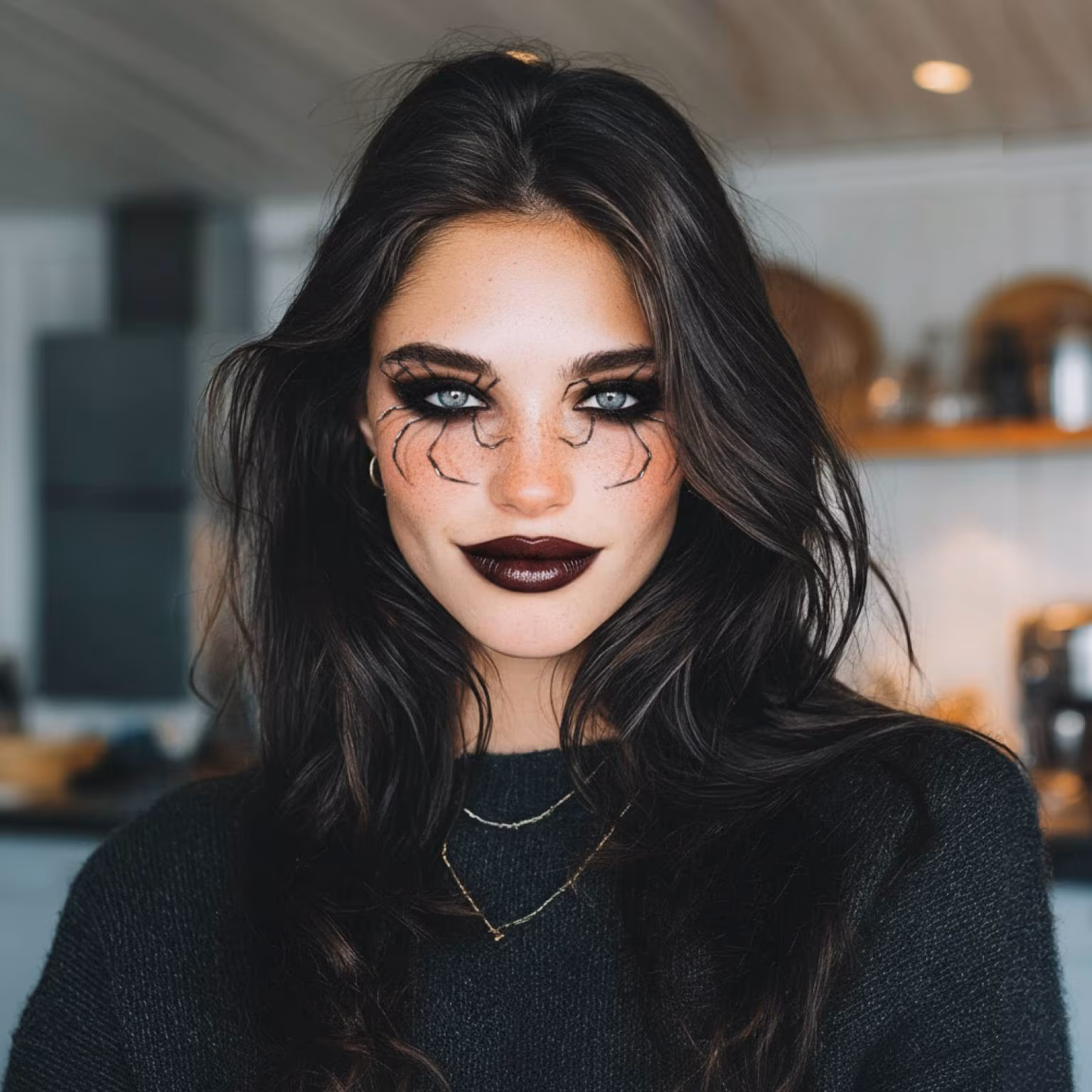 Black Widow Makeup